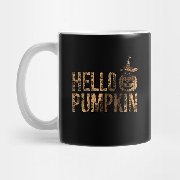 Vintage Hello Pumpkin by Rishirt